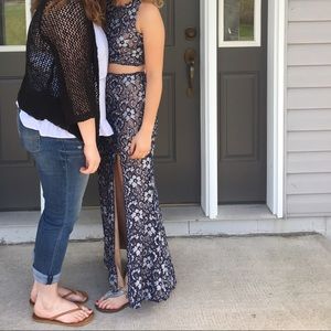 Navy Jovani Prom Dress!!